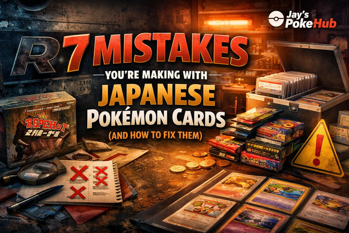 7 Mistakes You're Making with Japanese Pokémon Cards (and How to Fix Them)