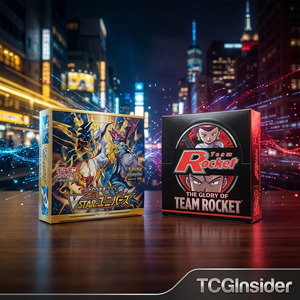 Japanese VSTAR Universe Vs. The Glory of Team Rocket: Which Booster Box Is Better for You?