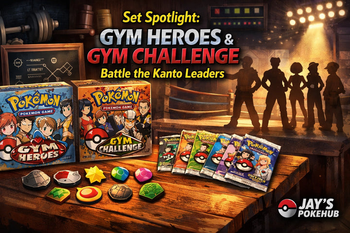 Set Spotlight: Gym Heroes & Gym Challenge - Battle the Kanto Leaders
