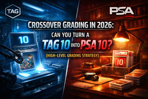 Crossover Grading in 2026: Can You Turn a TAG 10 into a PSA 10? (High-Level Grading Strategy)