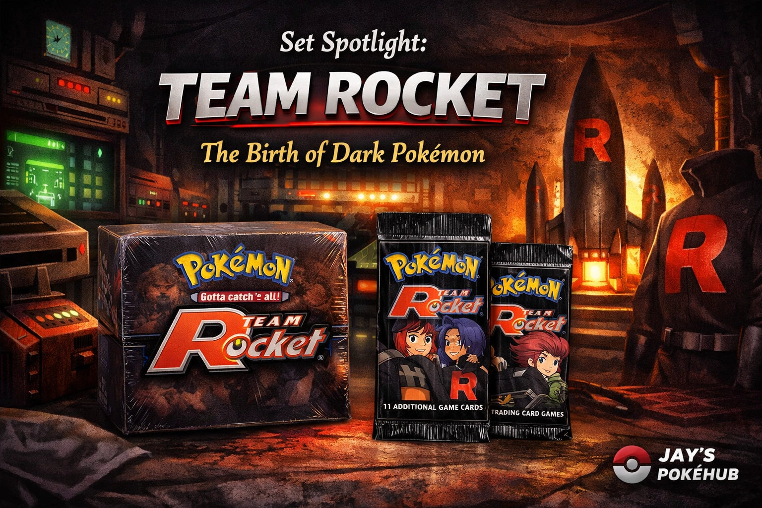 Set Spotlight: Team Rocket - The Birth of Dark Pokémon