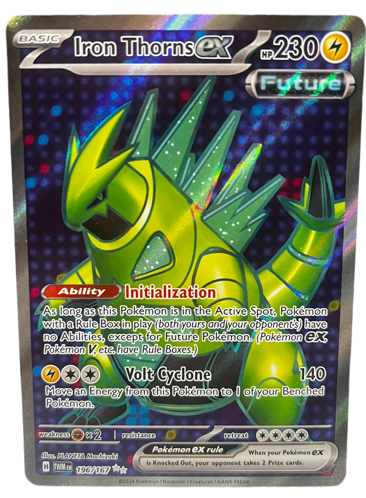 Iron Thorns ex - 196/167 - SV06: Twilight Masquerade - Jay Poke Hub LLC
