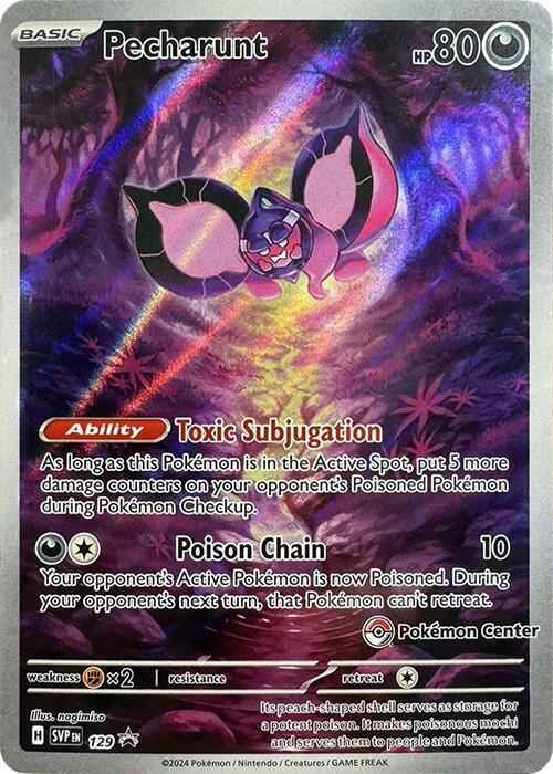 Pecharunt - 129 (Pokemon Center Exclusive) - Jay Poke Hub LLC Pecharunt - 129 (Pokemon Center Exclusive) - Jay Poke Hub LLC