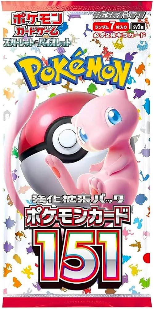 Pokémon Scarlet & Violet 151 Japanese Booster Pack - Jay Poke Hub LLC