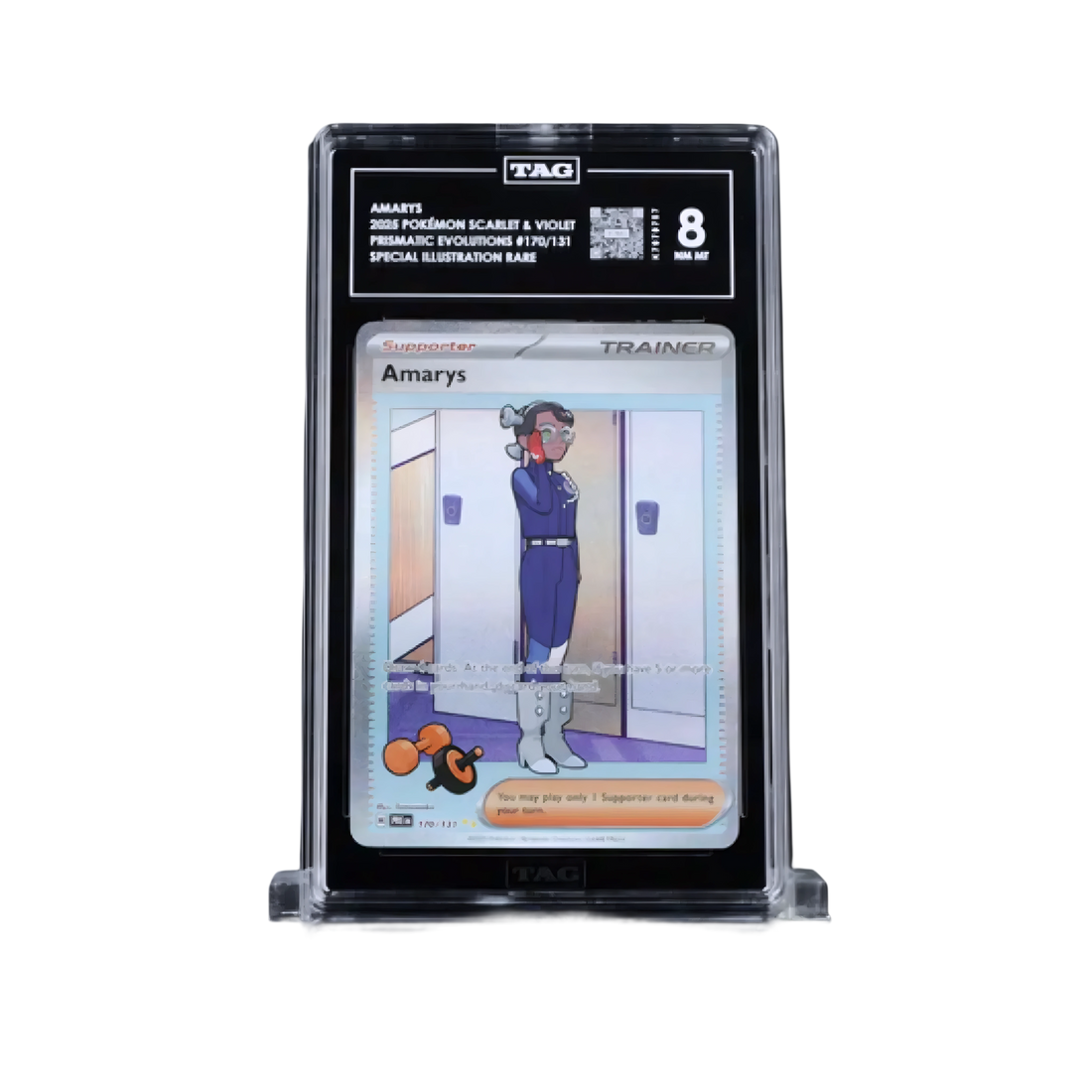 Amarys - (170/131) SIR prismatic evolution Pokémon Card | TAG 8