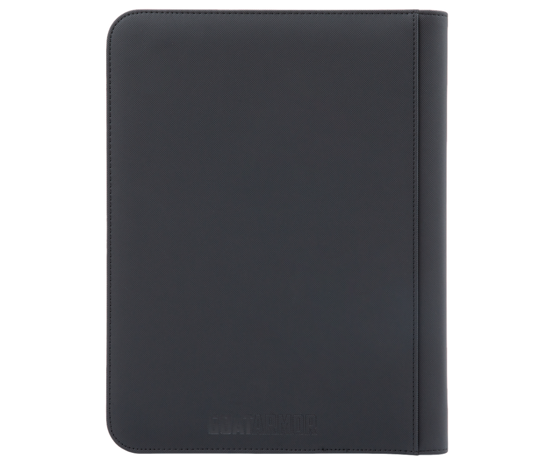 Goat Armor 9-Pocket Stay-Flat Trading Card Binder | 360 Card Capacity