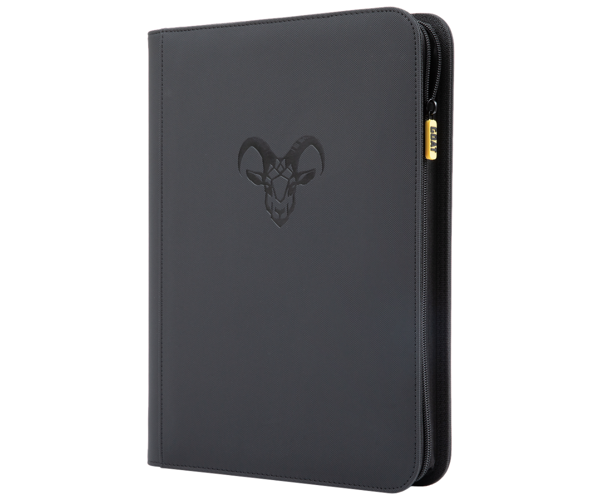 Goat Armor 9-Pocket Stay-Flat Trading Card Binder | 360 Card Capacity