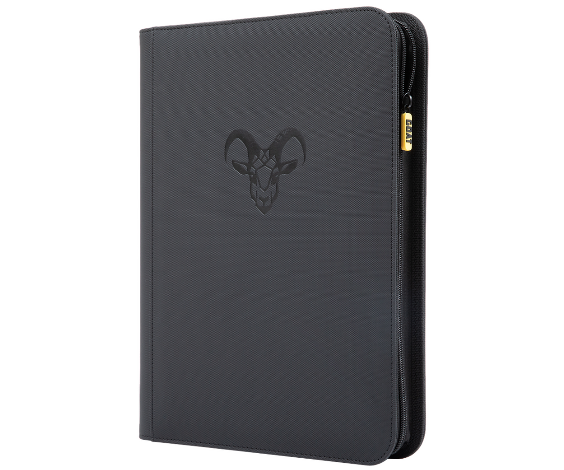 Goat Armor 9-Pocket Stay-Flat Trading Card Binder | 360 Card Capacity