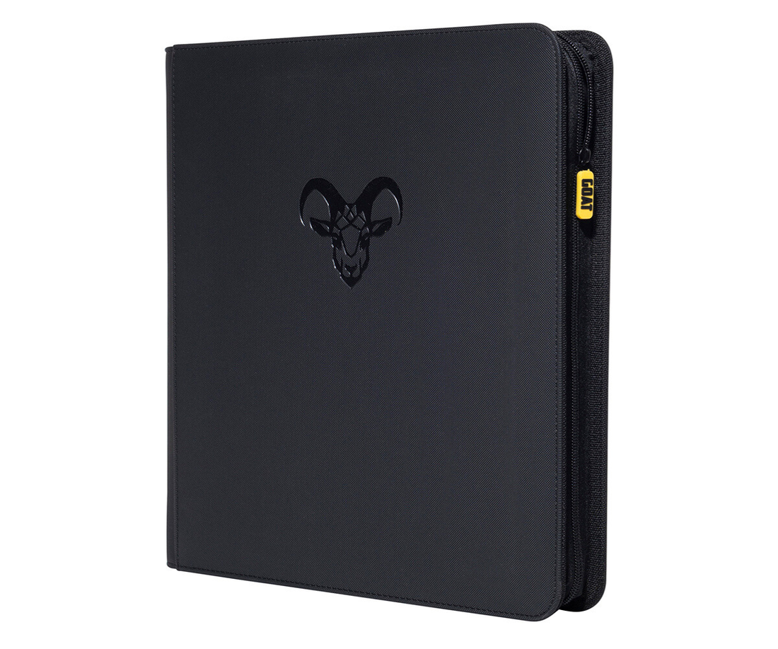 Goat Armor 9-Pocket Stay-Flat Trading Card Binder | 360 Card Capacity