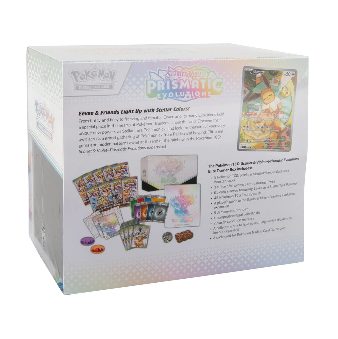 pokemon trading card game prismatic evolutions elite trainer Scarlet & Violet: tier Pokmon content. Pokemon Prismatic Evolutions Elite Trainer