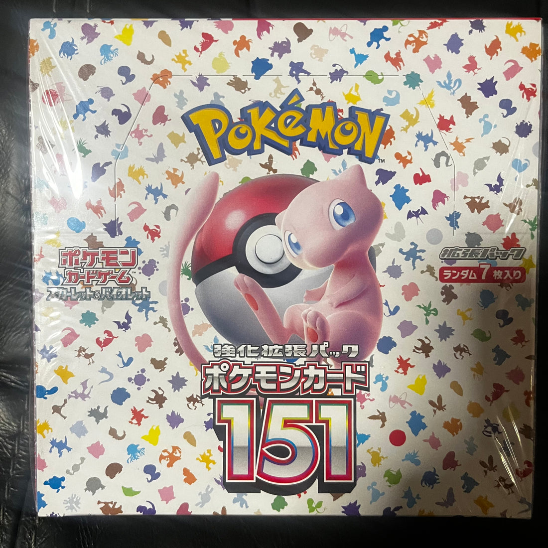 Scarlet and Violet 151 Japanese - Jay Poke Hub LLC front mew pokeball 151 pokemon  tcg