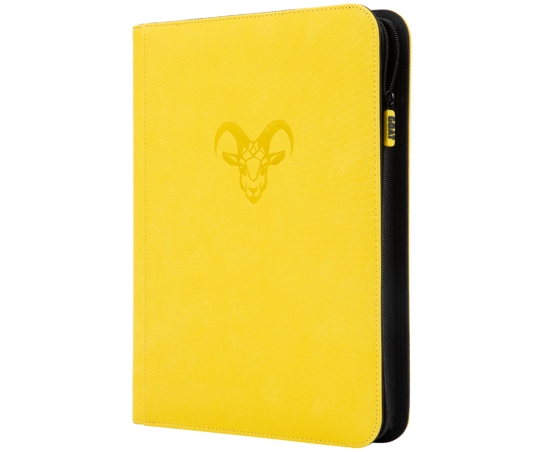 Goat Armor 9-Pocket Stay-Flat Trading Card Binder | 360 Card Capacity
