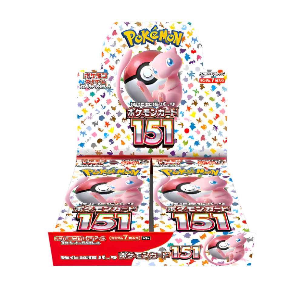 151 Scarlet and Violet - Booster Box | Japanese Pokmon Cards - Jay Poke Hub LLC 151 Scarlet and Violet - Booster Box | Japanese Pokmon Cards - Jay Poke Hub LLC
