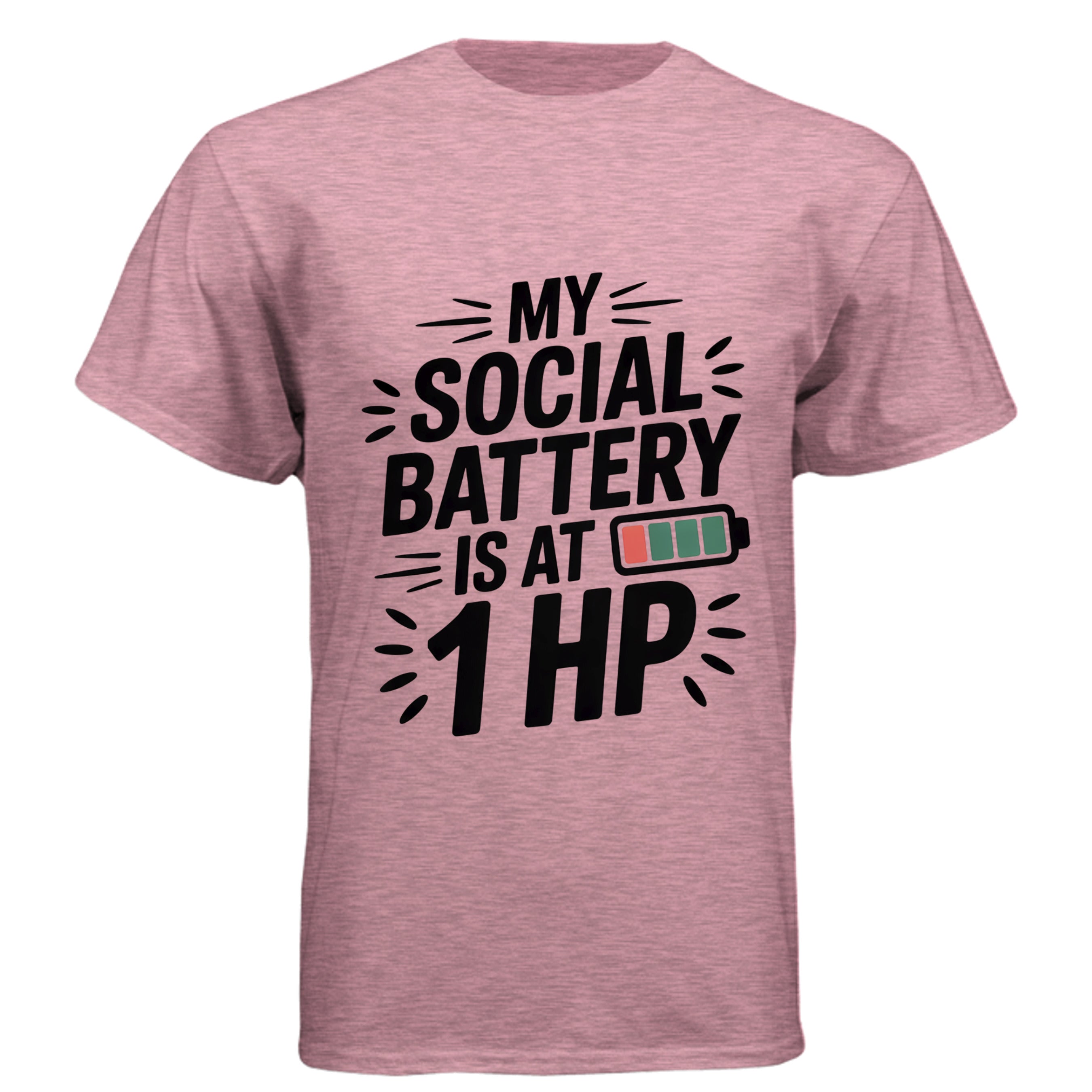 Heather Light Pink - N6210 - FRONT